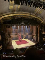 Richard Rodgers Theatre Front Mezzanine C9 view from seat photo