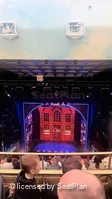 Savoy Theatre Upper Circle H12 view from seat photo