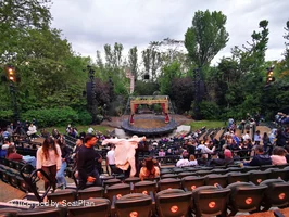 Regent's Park Open Air Theatre Upper Centre R56 view from seat photo