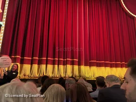 Garrick Theatre Stalls D15 view from seat photo