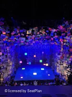 Cambridge Theatre Upper Circle A17 view from seat photo