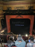 Phoenix Theatre Grand Circle D13 view from seat photo