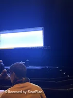 Barbican Theatre Stalls E11 view from seat photo