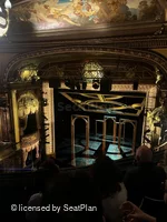 Theatre Royal Haymarket Upper Circle C6 view from seat photo