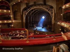 Lyric Theatre Dress Circle B2 view from seat photo
