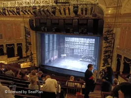 Neil Simon Theatre Mezzanine L2 view from seat photo