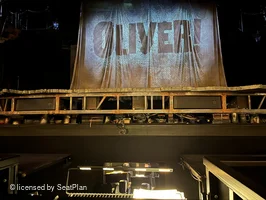 Gielgud Theatre Stalls B13 view from seat photo