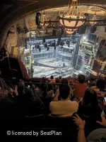 Theatre Royal Drury Lane Balcony G43 view from seat photo