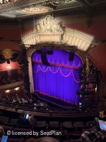 Lyceum Theatre Balcony E22 view from seat photo