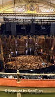Victoria Palace Theatre Grand Circle B24 view from seat photo