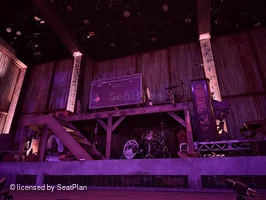 Minetta Lane Theatre Orchestra B101 view from seat photo