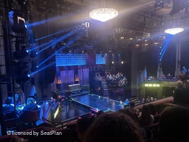 Broadhurst Theatre Mezzanine F27 view from seat photo
