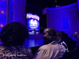 Daryl Roth Theatre Orchestra B116 view from seat photo