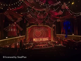 Piccadilly Theatre Royal Circle B22 view from seat photo