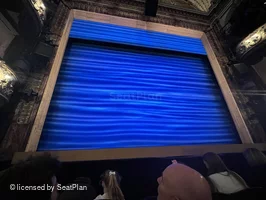 Novello Theatre Stalls E17 view from seat photo