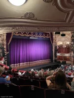 London Coliseum Dress Circle G57 view from seat photo