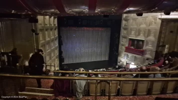 Savoy Theatre Dress Circle J26 view from seat photo