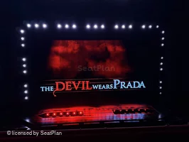 Dominion Theatre Circle B28 view from seat photo