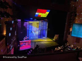 Samuel J. Friedman Theatre Mezzanine BB1 view from seat photo