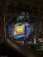 Apollo Victoria Theatre Dress Circle L52 view from seat photo