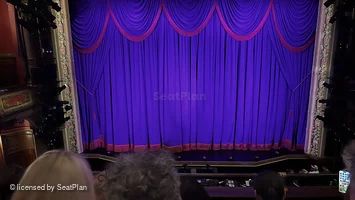 Lyceum Theatre Mezzanine C106 view from seat photo