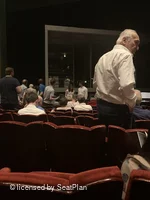 Piccadilly Theatre Stalls H10 view from seat photo