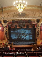Bernard B. Jacobs Theatre Mezzanine K107 view from seat photo