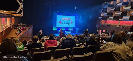 Royal Festival Hall Rear Stalls HH51 view from seat photo