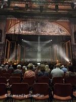 Alexandra Palace Theatre Stalls K12 view from seat photo