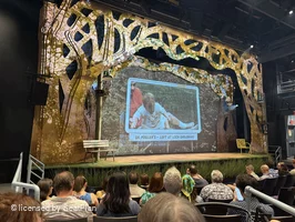 Laura Pels Theatre Orchestra K9 view from seat photo