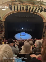 Booth Theatre Mezzanine H101 view from seat photo