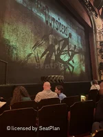 Bernard B. Jacobs Theatre Orchestra E9 view from seat photo
