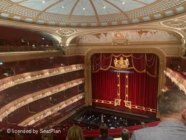 Royal Opera House Amphitheatre G65 view from seat photo