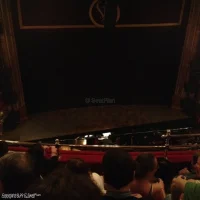 Victoria Palace Theatre Grand Circle E25 view from seat photo