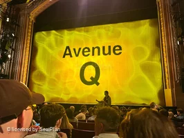 Shaftesbury Theatre Stalls K14 view from seat photo