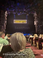 Cambridge Theatre Stalls L17 view from seat photo