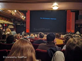 Phoenix Theatre Stalls O25 view from seat photo