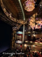 His Majesty's Theatre Royal Circle C38 view from seat photo
