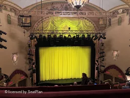 Golden Theatre Rear Mezzanine A105 view from seat photo
