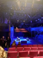 Charing Cross Theatre Stalls F1 view from seat photo