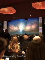 Prince of Wales Theatre Stalls P8 view from seat photo