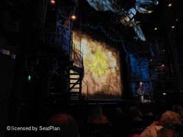 Apollo Victoria Theatre Stalls G43 view from seat photo