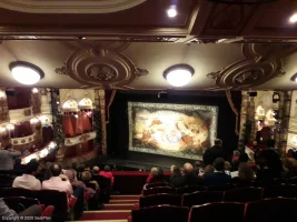 London Coliseum Upper Circle K16 view from seat photo