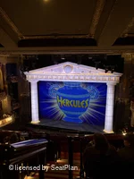 Theatre Royal Drury Lane Grand Circle F18 view from seat photo