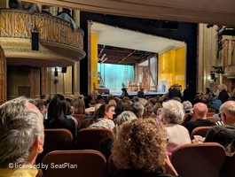 Music Box Theatre Orchestra O23 view from seat photo