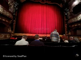 Apollo Theatre Stalls G13 view from seat photo