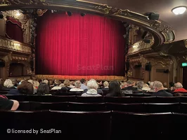 Apollo Theatre Stalls T8 view from seat photo
