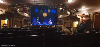 Apollo Theatre Stalls T13 view from seat photo