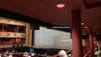 Royal Opera House Stalls Circle C86 view from seat photo