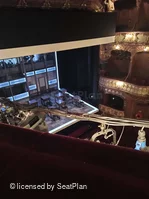 Apollo Theatre Grand Circle A25 view from seat photo